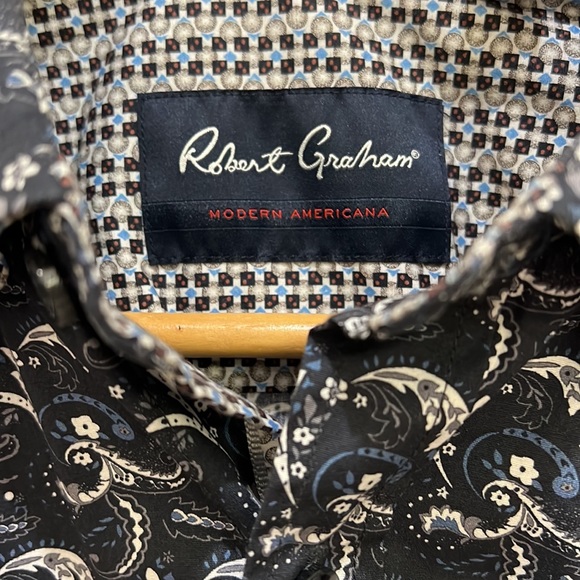 NWOT Robert Graham button down full sleeve dress shirt - Picture 3 of 8